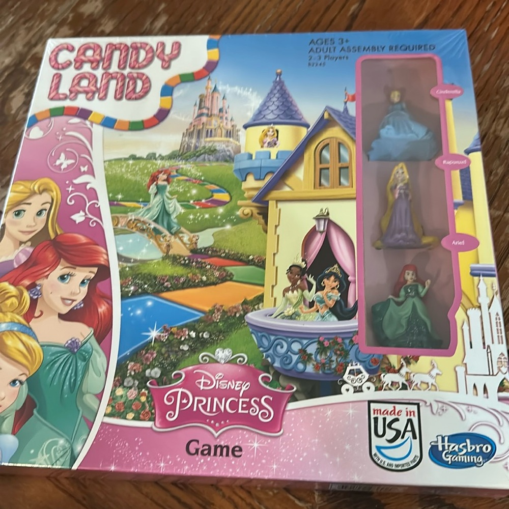 Brand new candy land Disney princess game